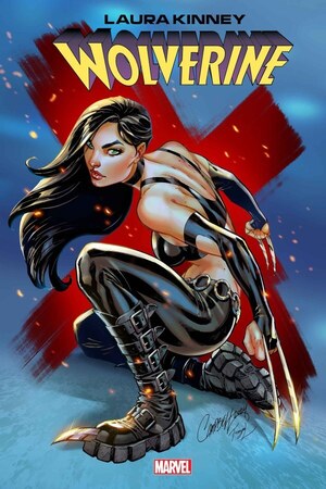 [Laura Kinney: Wolverine No. 1 (1st printing, Cover B - J. Scott Campbell)]