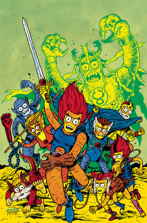 [Thundercats (series 3) #11 (Cover V - Manix Full Art Incentive)]