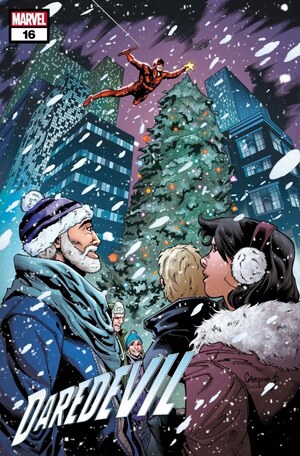 [Daredevil (series 8) No. 16 (Cover C - Chris Campana Winter Holiday Variant)]