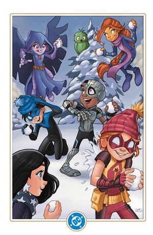 [Titans (series 4) 18 (Cover D - Chrissie Zullo DC Winter Wonderland)]