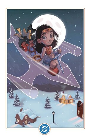 [Wonder Woman (series 6) 16 (Cover D - Chrissie Zullo DC Winter Wonderland Variant)]