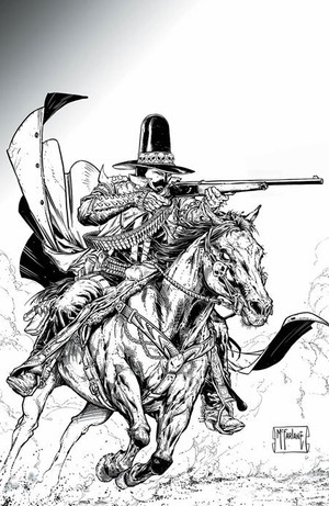 [Deadly Tales of the Gunslinger Spawn #1 (Cover D - Todd McFarlane B&W Full Art Incentive)]