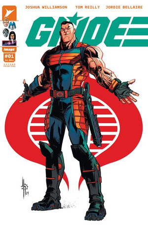 [G.I. Joe (series 13) #1 (2nd printing, Cover B - Jason Howard Cobra Variant)]