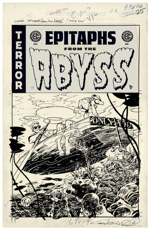 [EC: Epitaphs from the Abyss #6 (Cover D - Tom Fowler B&W Artist Edition Incentive)]