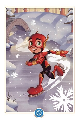 [Flash (series 6) 16 (Cover D - Chrissie Zull Winter Wonderland Variant)]