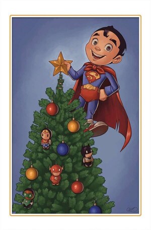 [Superman (series 6) 21 (Cover E - Chrissie Zullo Winter Wonderland Variant)]