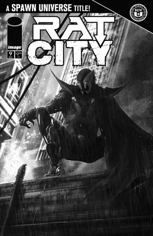 [Spawn: Rat City #9 (Cover C - Seth Adams B&W)]