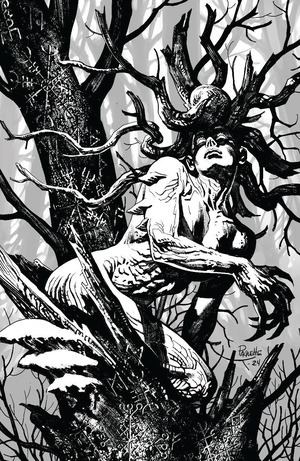 [Creeping Below #2 (Cover F - Yanick Paquette B&W Full Art Incentive)]