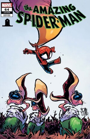 [Amazing Spider-Man (series 6) No. 64 (Cover B - Skottie Young 8 Deaths of Spider-Man Variant)]