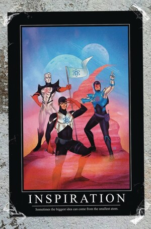 [Justice League - Atom Project 1 (Cover E - Kevin Wada Incentive)]