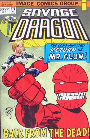 [Savage Dragon (series 2) #274 (Cover B - Erik Larsen 70s Trade Dress Variant)]