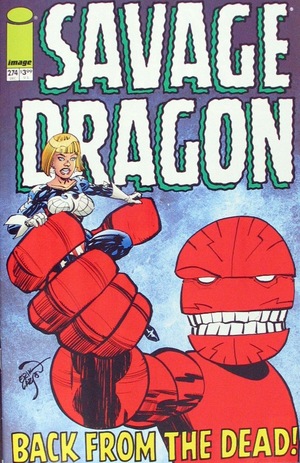 [Savage Dragon (series 2) #274 (Cover C - Erik Larsen Blue Variant)]