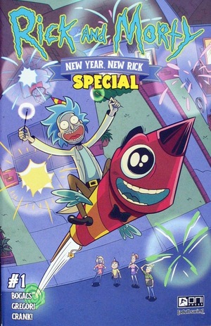 [Rick and Morty - New Year, New Rick Special #1 (Cover C - Sarah Burrini Incentive)]