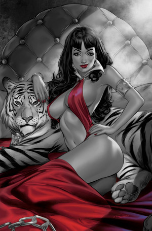 [Vampirella #673 (Cover N - Elias Chatzoudis B&W Incentive)]