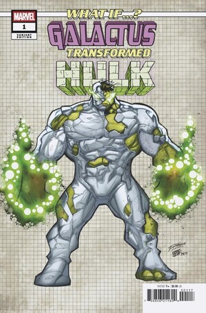 [What If...? - Galactus Transformed Hulk No. 1 (Cover K - Ron Lim Character Design Incentive)]