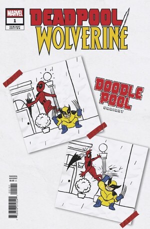 [Deadpool / Wolverine No. 1 (1st printing, Cover H - Doodlepool Variant]