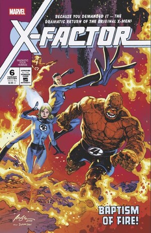 [X-Factor (series 5) No. 6 (Cover B - Rafael Albuquerque Fantastic Four Homage)]