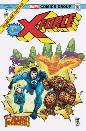 [X-Force (series 7) No. 7 (Cover D - Trevor Von Eeden Fantastic Four Homage)]