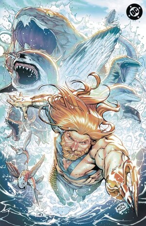 [Aquaman (series 9) No. 1 (Cover D - Brad Walker Deep Sea Spot Gloss Foil)]