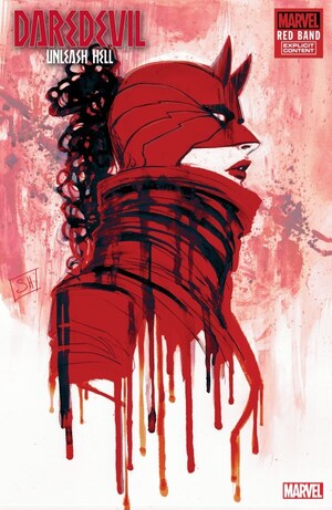 [Daredevil: Unleash Hell - Red Band No. 1 (Cover B - Stephanie Hans)]