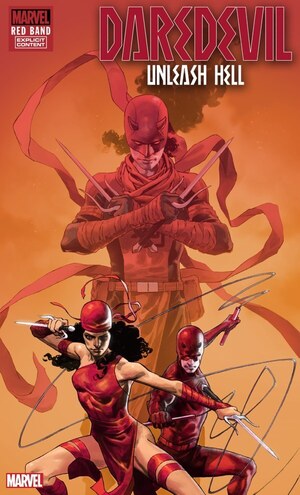 [Daredevil: Unleash Hell - Red Band No. 1 (Cover D - Jerome Opena)]