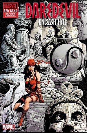 [Daredevil: Unleash Hell - Red Band No. 1 (Cover J - Joe Quesada Incentive)]