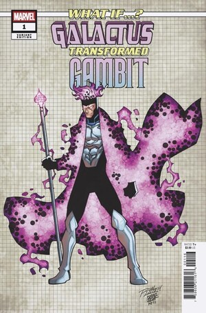 [What If...? - Galactus Transformed Gambit No. 1 (Cover J - Ron Lim Character Design Incentive)]