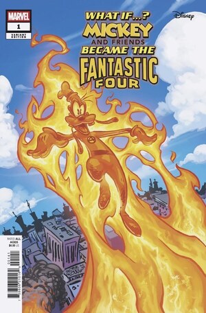 [What If...? - Mickey & Friends Became The Fantastic Four No. 1 (Cover D - Skottie Young)]