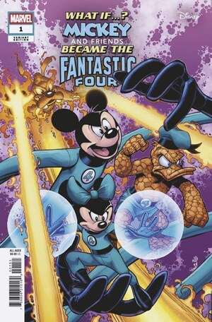 [What If...? - Mickey & Friends Became The Fantastic Four No. 1 (Cover E - Nick Bradshaw)]