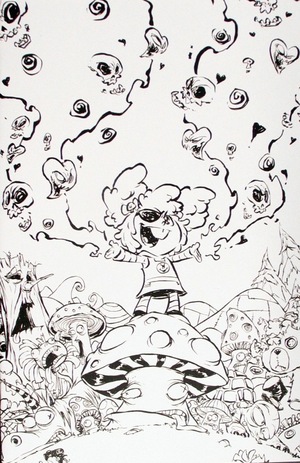 [I Hate Fairyland (series 2) #19 (Cover D - Skottie Young B&W Full Art Incentive)]