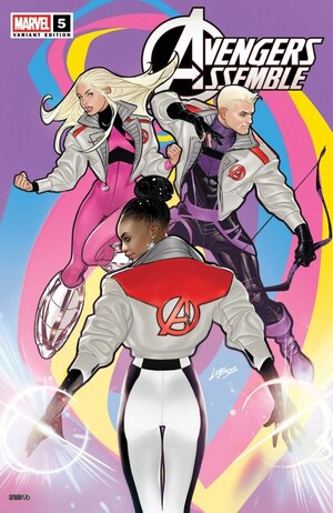 [Avengers Assemble (series 3) No. 5 (Cover B - Pablo Villalobos Avengers Jacket Variant)]