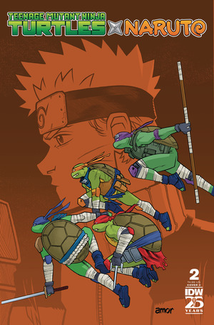 [Teenage Mutant Ninja Turtles x Naruto #2 (Cover C - John Amor)]