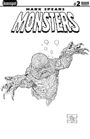 [Mark Spears Monsters #2 (2nd printing, Cover B - Mark Spears Incentive)]