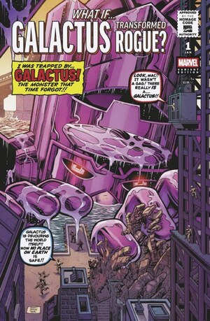 [What If...? - Galactus Transformed Rogue No. 1 (Cover B - Dan Jurgens Homage)]