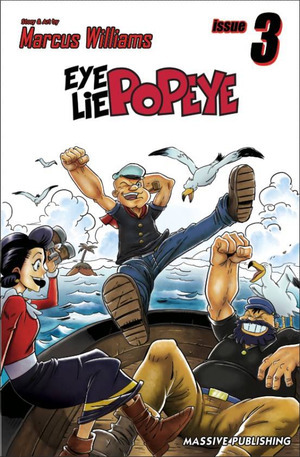 [Eye Lie Popeye #3 (Cover C - Michael Calero Manga Homage)]