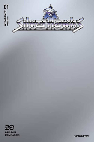 [Silverhawks (series 2) #1 (Cover ZN - Silver Blank Authentix)]