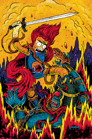 [Thundercats (series 3) #12 (Cover J - Manix Full Art Foil)]