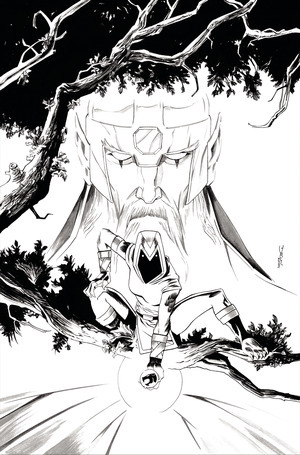 [Thundercats (series 3) #12 (Cover S - Declan Shalvey Full Art Line Art Incentive)]