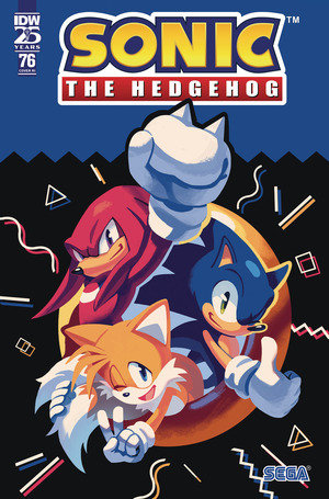 [Sonic the Hedgehog (series 2) #76 (Cover C - Nathalie Fourdraine Incentive)]