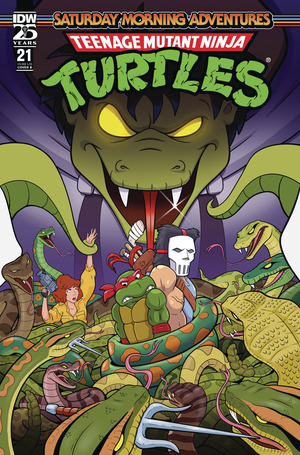 [Teenage Mutant Ninja Turtles: Saturday Morning Adventures - Continued #21 (Cover B - Brendan Pearce)]