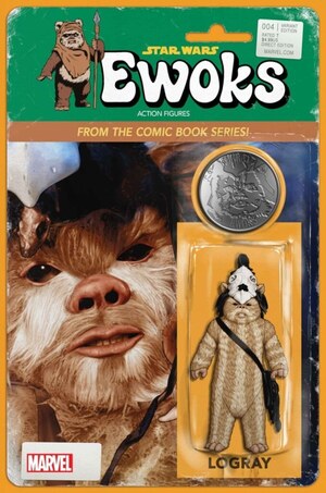 [Star Wars: Ewoks No. 4 (Cover B - John Tyler Christopher Action Figure)]