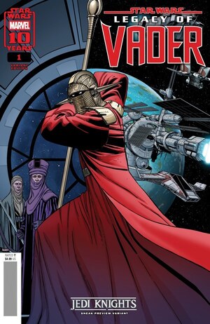 [Star Wars: Legacy of Vader No. 1 (Cover C - Ramon Rosanas Jedi Knights Sneak Preview Variant)]