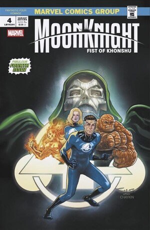 [Moon Knight: Fist of Khonshu No. 4 (Cover B - Emilio Laiso Fantastic Four Homage)]