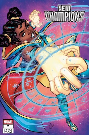 [New Champions No. 2 (Cover B - Alitha Martinez Black History Month Variant)]