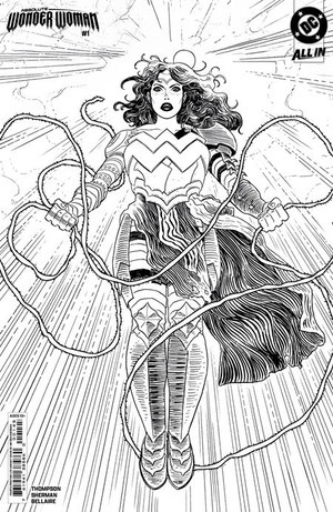 [Absolute Wonder Woman 1 (4th printing, Cover B - Hayden Sherman B&W Incentive)]