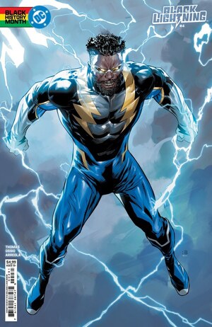 [Black Lightning 4 (Cover C - Ryan Benjamin Black History Month Variant)]