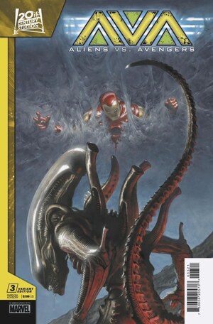 [Aliens vs. Avengers No. 3 (Cover B - Paolo Rivera)]