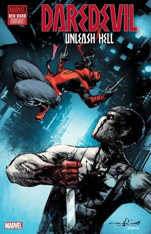 [Daredevil: Unleash Hell - Red Band No. 2 (Cover B - Gerardo Zaffino)]