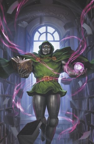 [Doom Academy No. 1 (Cover K - Woo-Chul Lee Full Art Doctor Doom Incentive)]