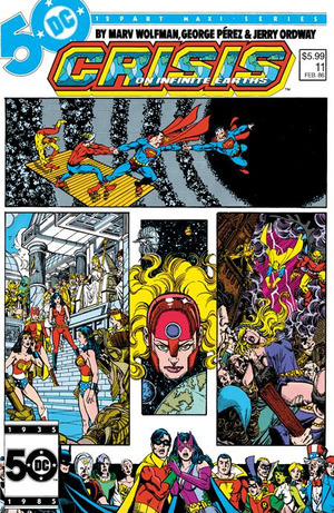 [Crisis on Infinite Earths 11 Facsimile Edition (Cover B - George Perez Foil)]